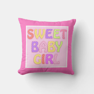 Naam wijzigen Tekst op achterzijde - Sweet Baby Gi Kussen