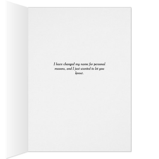 Naam Wijzigingsaankondiging Kaart Roze (Binnen (Rechts))