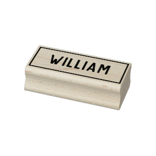 Naam William Rubberstempel