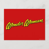 Naam Wonder Woman Briefkaart (Voorkant)