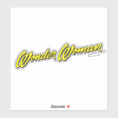 Naam Wonder Woman Sticker (Vel)
