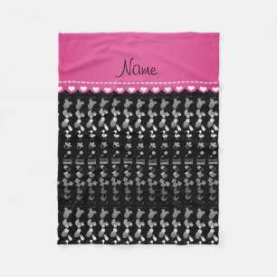 Naam zwarte baby flesfles met pacifier ooster fleece deken