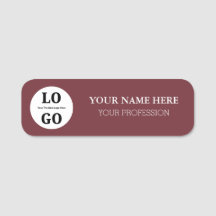 Naambadge voor werknemer
