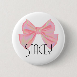 Naambadge Vrouwen Cadeau Feest Favoriet Meisje Str Ronde Button 5,7 Cm