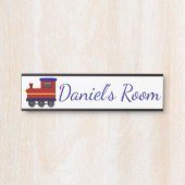 Naambord voor kinderkamerdeur deurbordje (Voorkant)