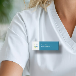 Naambordjes voor personeel van mondhygiëniste naambadge