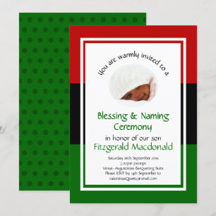 NAAMGEVING VAN DE ZEGENING CEREMONIE Pan-Afrikaa Kaart