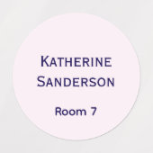 Naamlabels voor verzorgingstehuizen voor senioren labels (Design 1)