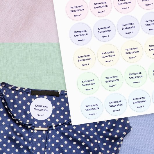 Naamlabels voor verzorgingstehuizen voor senioren labels