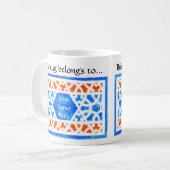  naamspecifieke Mok (Voorkant links)