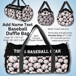 Naamtekst toevoegen, Tom's honkbaltas Plunjezak