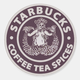 Naar 1971 op een Starbies Run Ronde Sticker