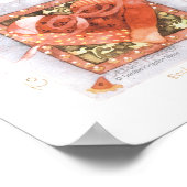 Naar alles - hart poster (Hoek)