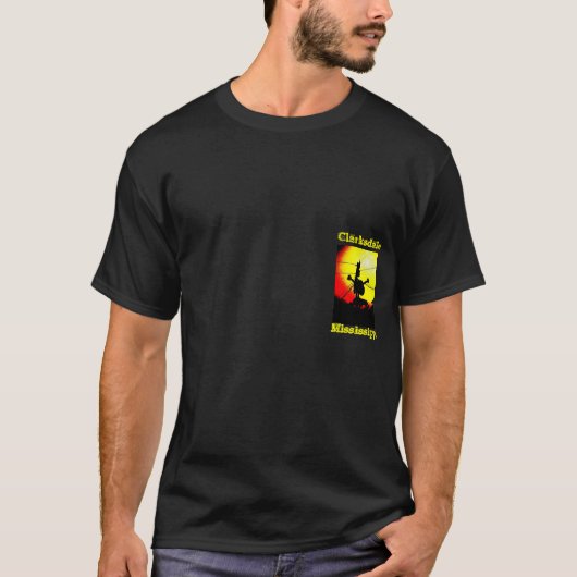 Naar beneden bij de kruispunten t-shirt (Voorkant)