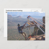 Naar beneden briefkaart (Voorkant / Achterkant)