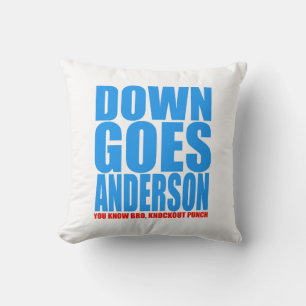 Naar beneden gaat Anderson Kussen