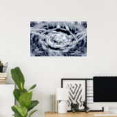 Naar binnen drijven poster (Thuiskantoor)