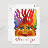 Naar boven Briefkaart (Voorkant / Achterkant)