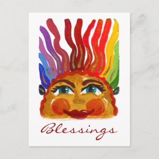 Naar boven Briefkaart