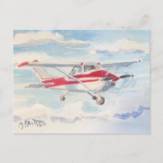 Naar boven en naar weg briefkaart