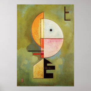 Naar boven poster