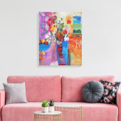 Naar buiten brengen in 2014 canvas afdruk (Insitu (Woonkamer))