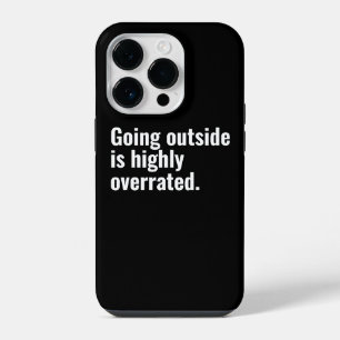 Naar buiten gaan is sterk overschatte basic coole iPhone 14 plus hoesje