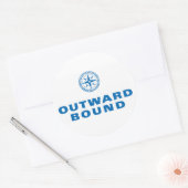 naar buiten gerichte Sticker (Envelop)