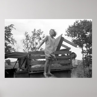 Naar Californië geleid: jaren '30 Poster