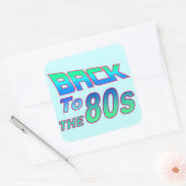 Naar de 80s 2 Sticker (Envelop)