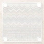 Naar de aarde glazen onderzetter (Achterkant)