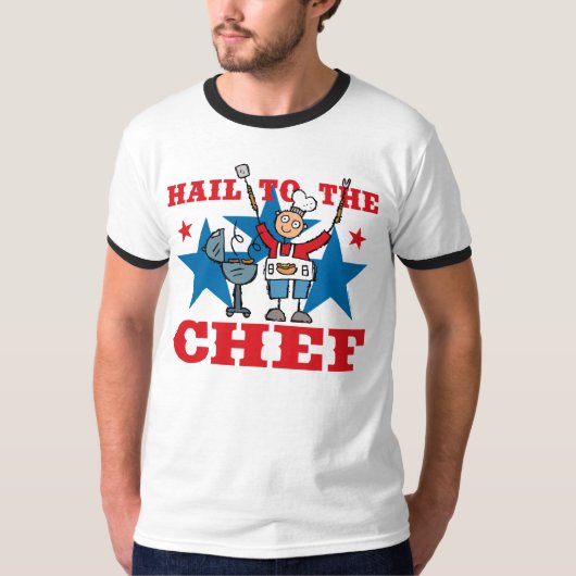 Naar de BBQ Chef T-shirt (Voorkant)