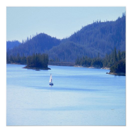 Naar de bergen... perfect poster (Voorkant)