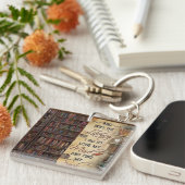 Naar de bibliotheek ga ik sleutelhanger (Voorkant Rechts)