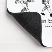 Naar de Dance Mousepad Muismat (Hoek)