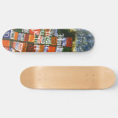 Naar de dief raad skateboard (Horizontaal)