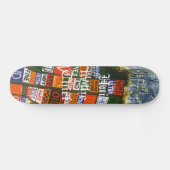 Naar de dief raad skateboard (Horizontaal)
