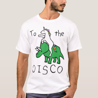 Naar de disco t-shirt