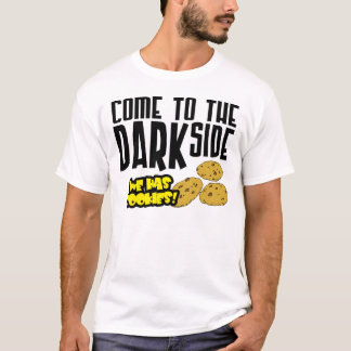 Naar de donkere kant t-shirt