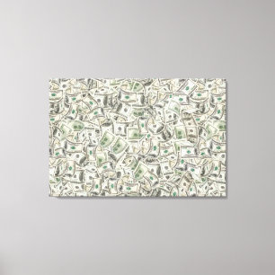 Naar de Geld Canvas Print