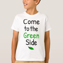 naar de groene kant t-shirt