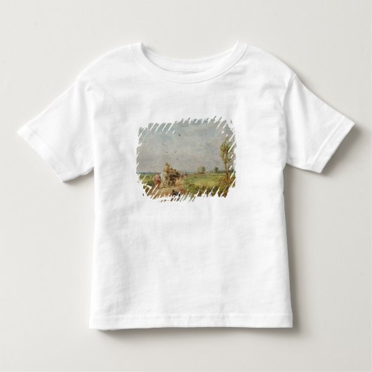 Naar de Hayfield, 1853 (olie op karton) Kinder Shirts (Voorkant)