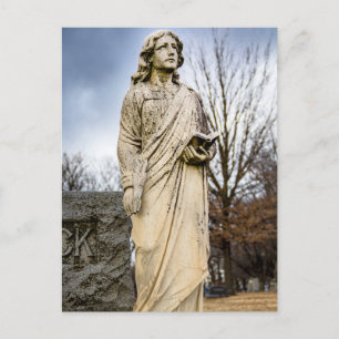 Naar de hemel kijkend briefkaart