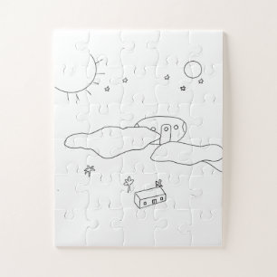 Naar de hemel legpuzzel