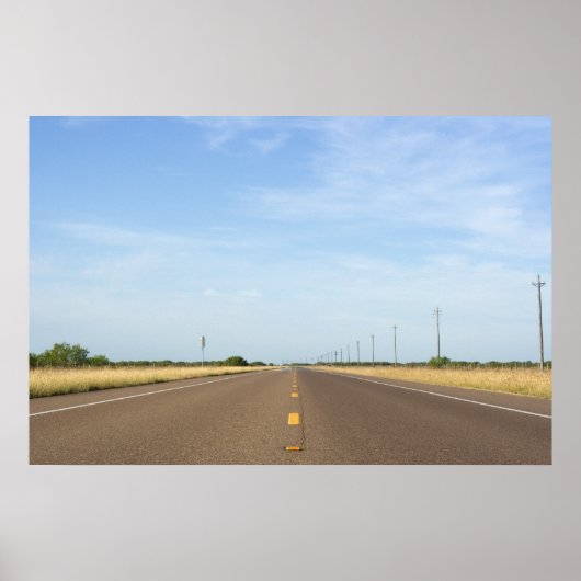 Naar de Horizon. Poster (Voorkant)