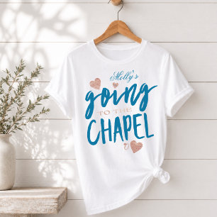 Naar de Kapel - Aangepast Trouwfeest Design T-shirt