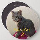 Naar de kat. ronde button 6,0 cm (Voorkant /achterkant)