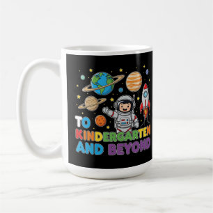 Naar de kleuterschool en daarbuiten Astronaut Funn Koffiemok
