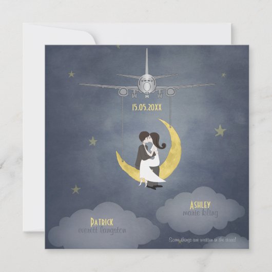 Naar de maan 2 kaart (Voorkant)