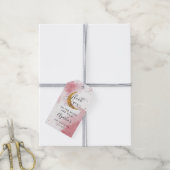 Naar de Maan en het Rugmeisje Cadeaulabel (Met Touw)